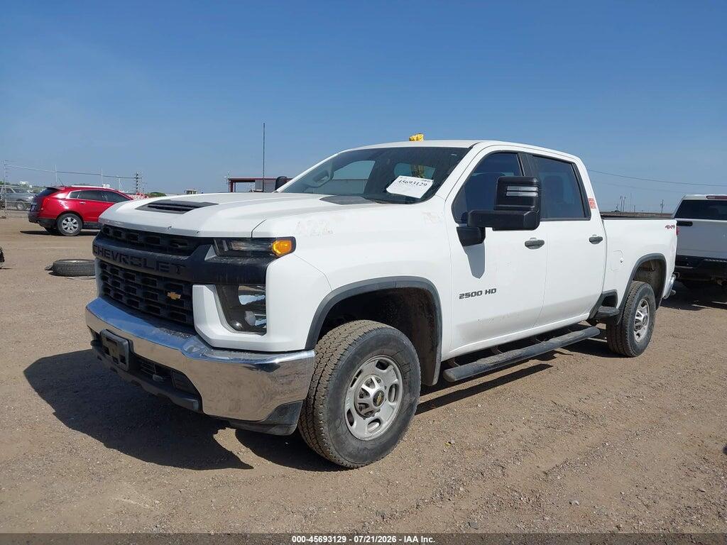 1GC4YLE73NF193797 2022 CHEVROLET SILVERADO 2500HD photo no. 2
