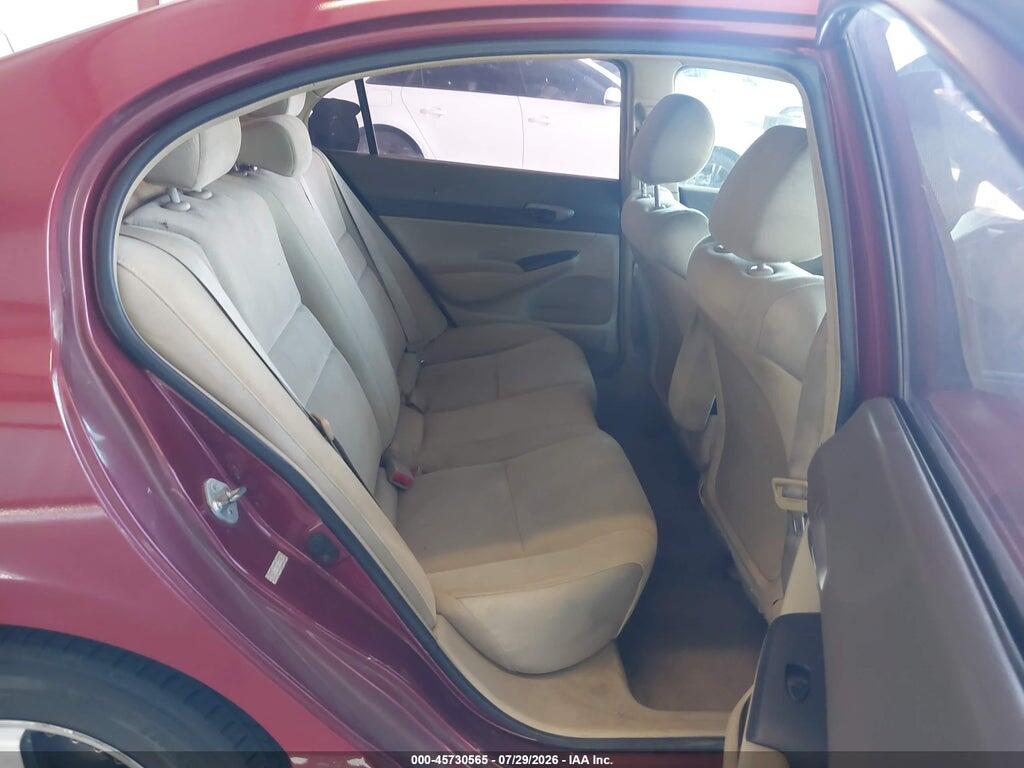 2HGFA16508H509983 2008 HONDA CIVIC photo no. 8