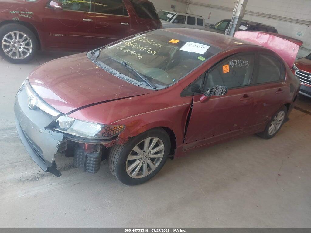 1HGFA16568L117478 2008 HONDA CIVIC photo no. 2