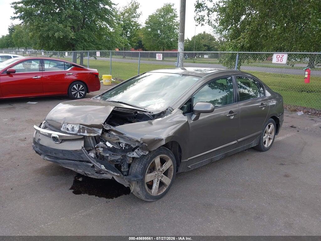 2HGFA16808H309891 2008 HONDA CIVIC photo no. 2