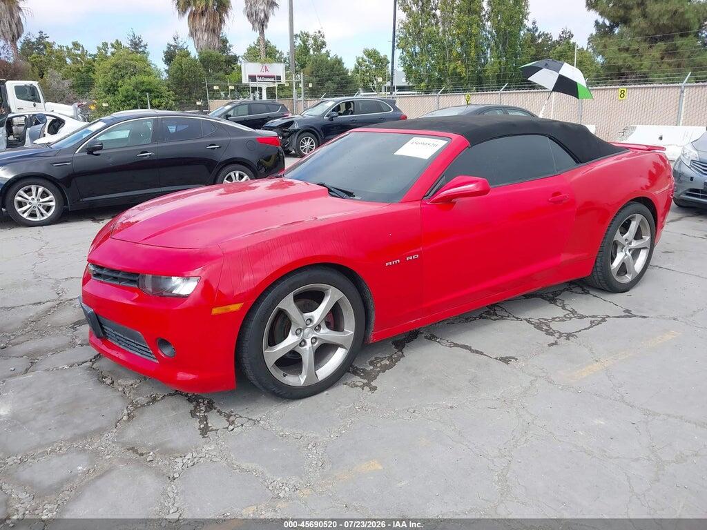 2G1FD3D31F9269684 2015 CHEVROLET CAMARO photo no. 2