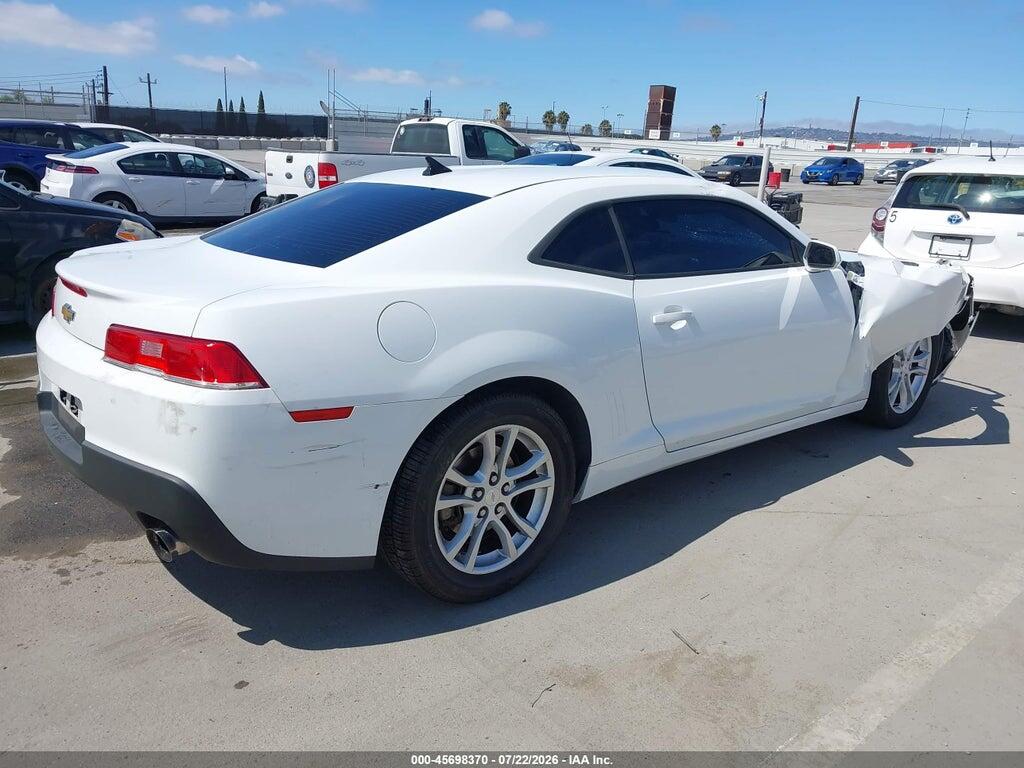 2G1FA1E34F9149289 2015 CHEVROLET CAMARO photo no. 4