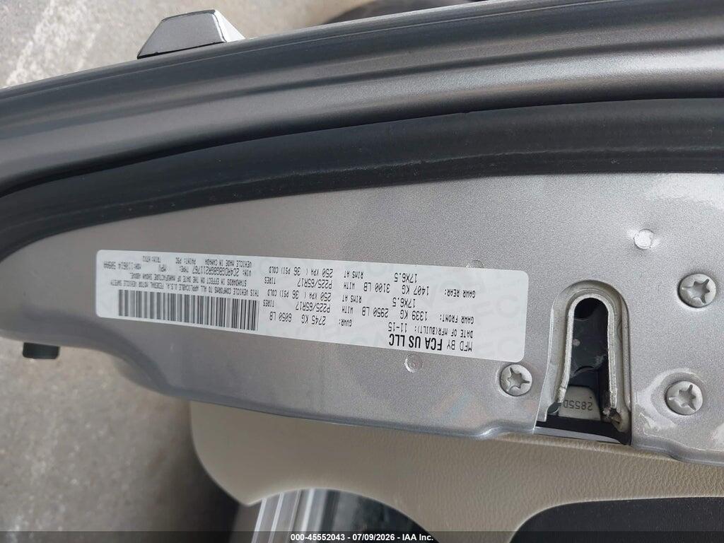 2C4RDGBG8GR211767 2016 DODGE GRAND CARAVAN photo no. 9