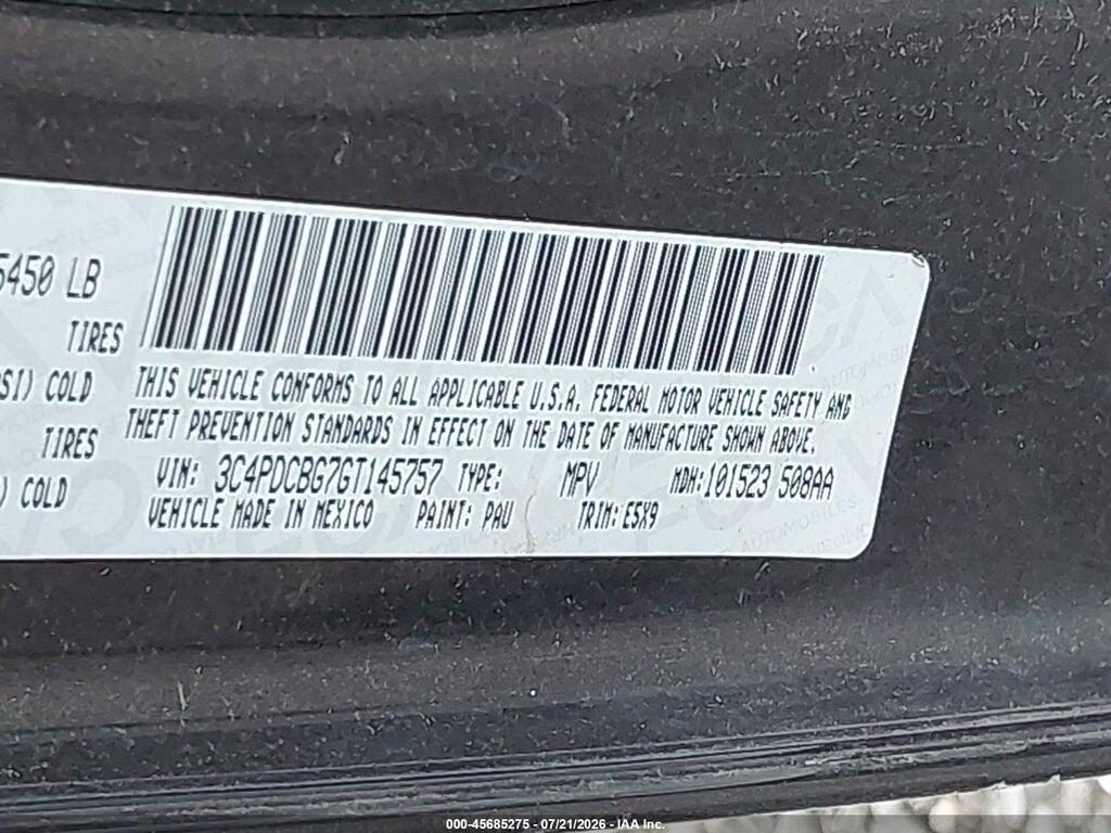 3C4PDCBG7GT145757 2016 DODGE JOURNEY photo no. 9