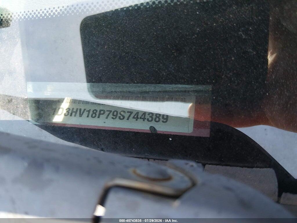1D3HV18P79S744389 2009 DODGE RAM 1500 photo no. 12