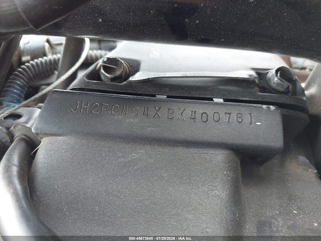 JH2PC404XBK400761 2011 HONDA CBR600 photo no. 10