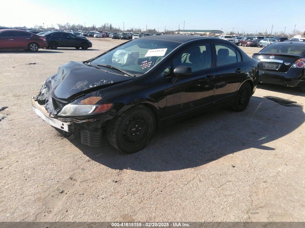2HGFA16548H324674 2008 HONDA CIVIC photo no. 2