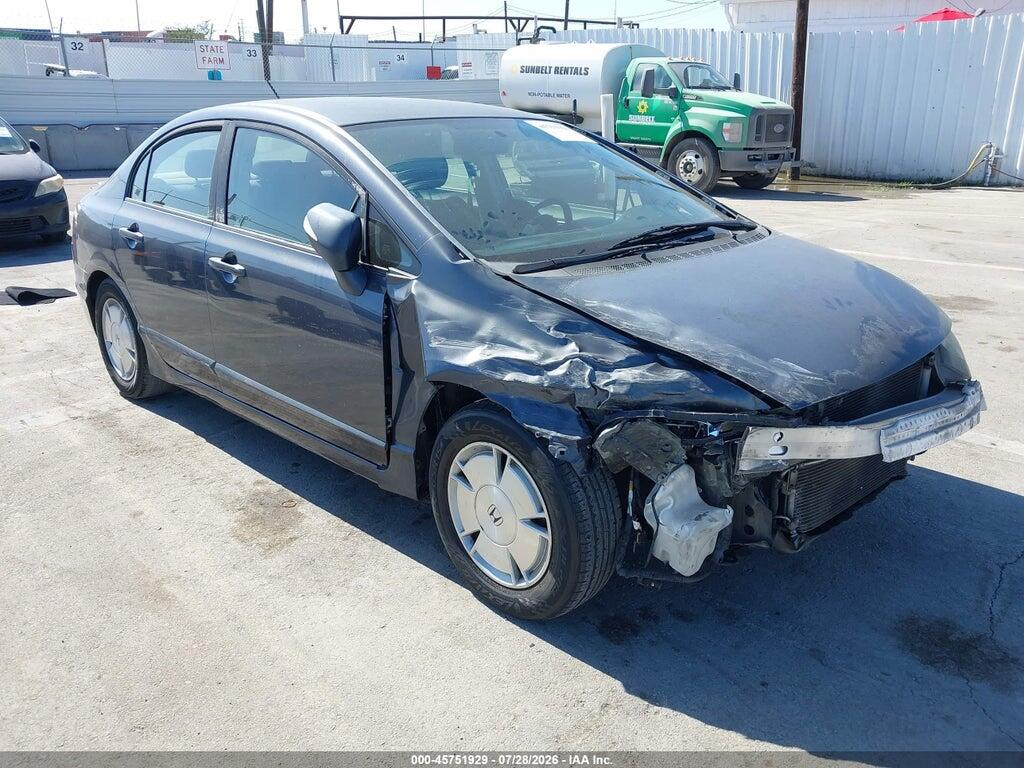 JHMFA36278S021539 2008 HONDA CIVIC HYBRID photo no. 1