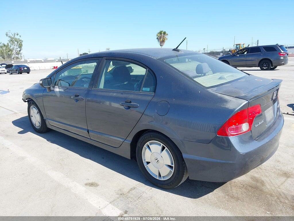 JHMFA36278S021539 2008 HONDA CIVIC HYBRID photo no. 3