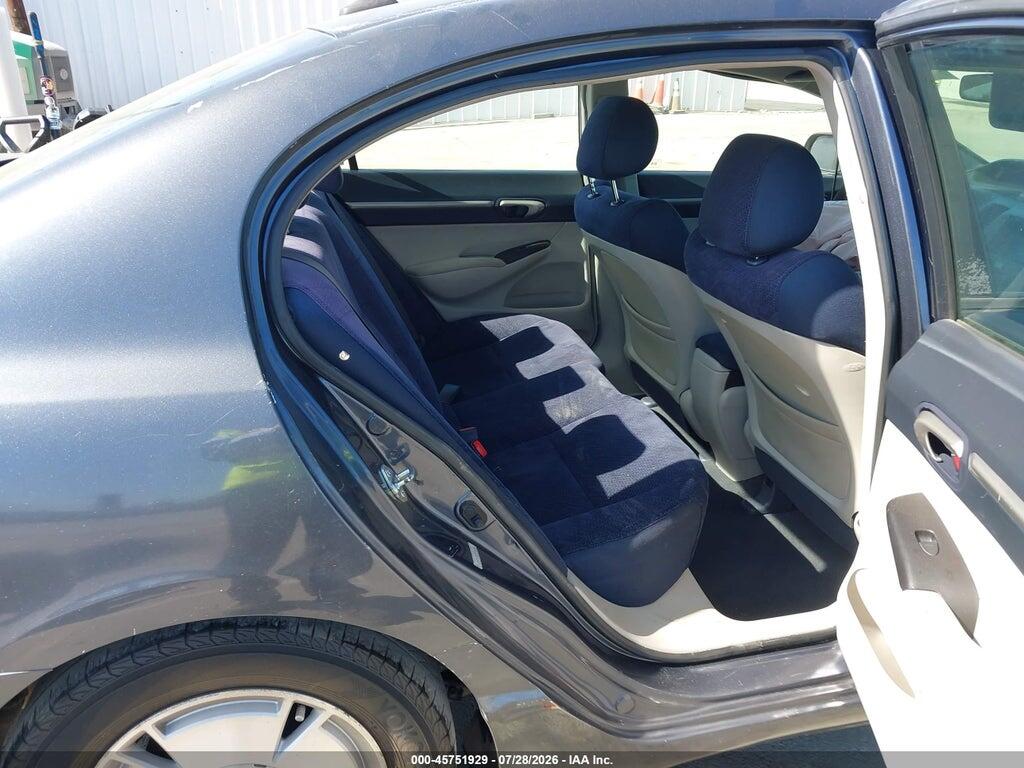 JHMFA36278S021539 2008 HONDA CIVIC HYBRID photo no. 8