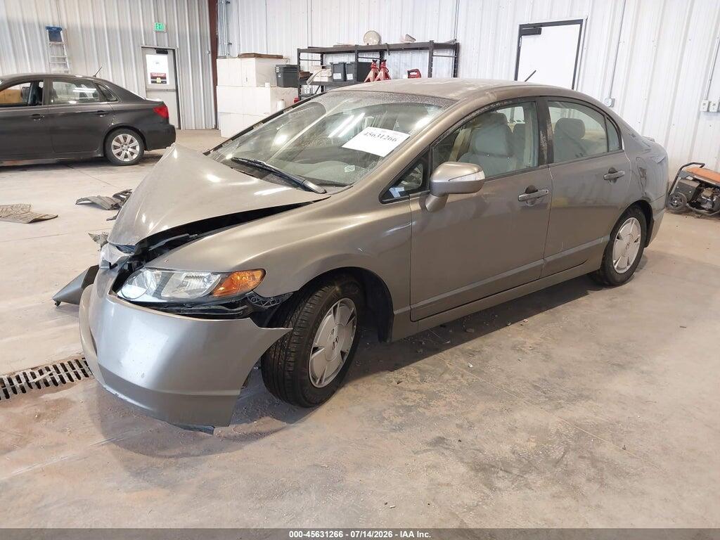 JHMFA36248S001569 2008 HONDA CIVIC HYBRID photo no. 2
