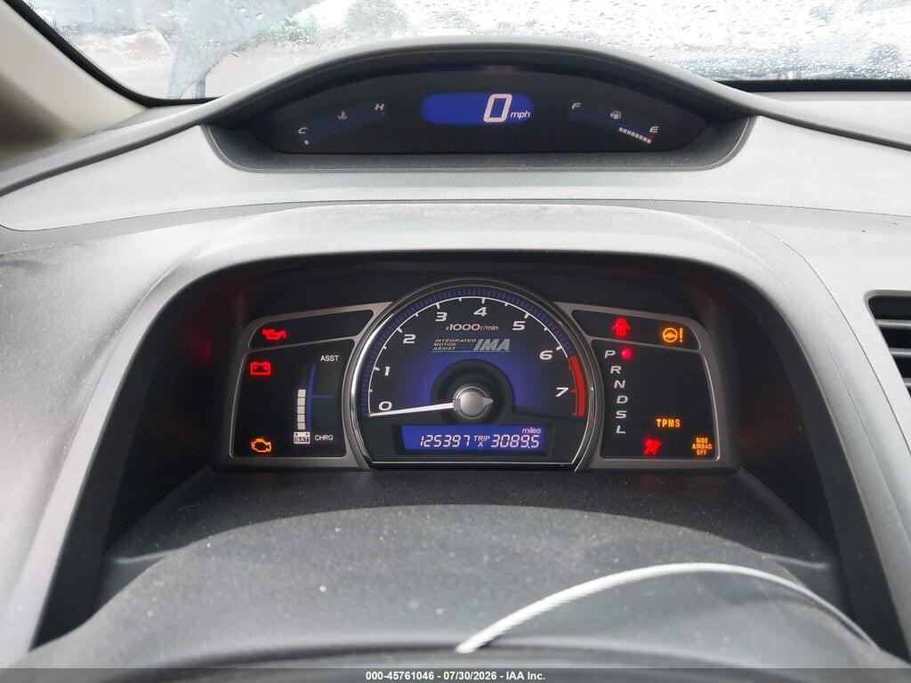 JHMFA3F20BS001138 2011 HONDA CIVIC HYBRID photo no. 7