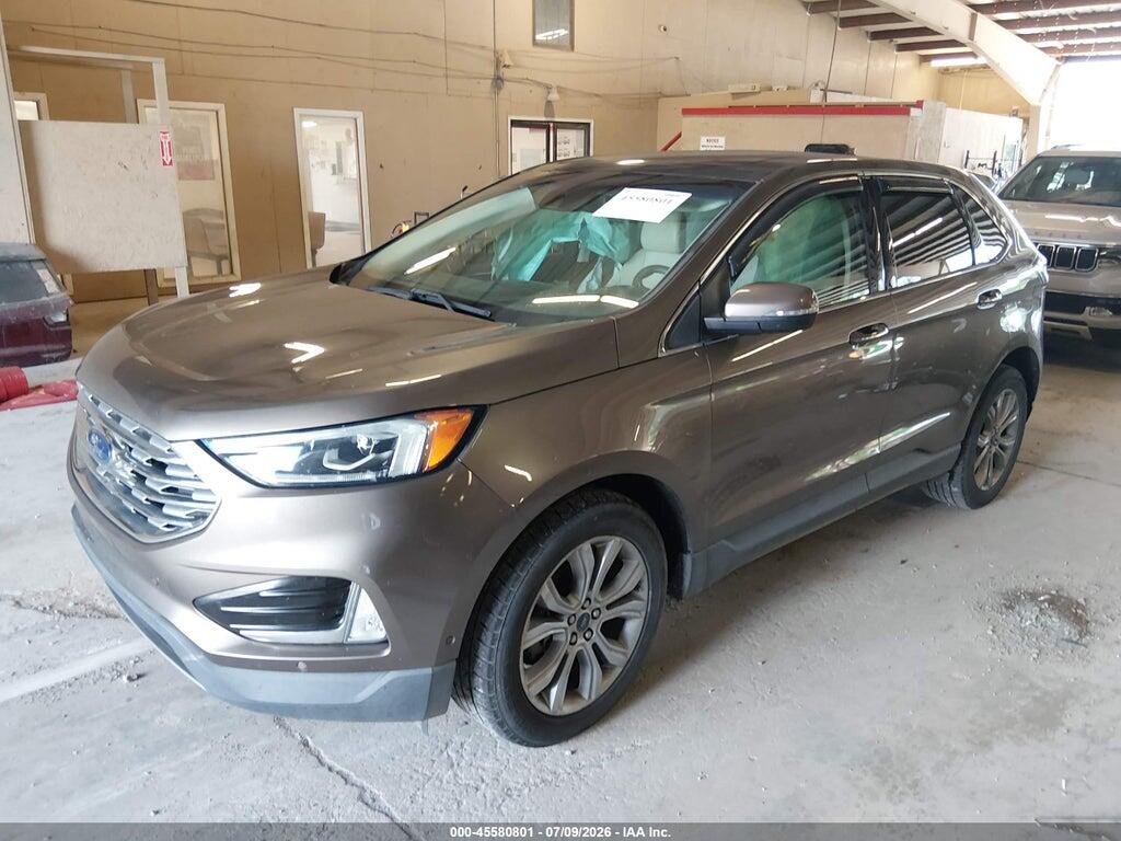 2FMPK3K99KBB70456 2019 FORD EDGE photo no. 2