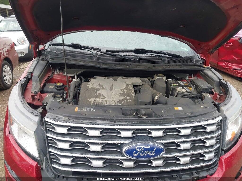 1FM5K8F85HGE37552 2017 FORD EXPLORER photo no. 10