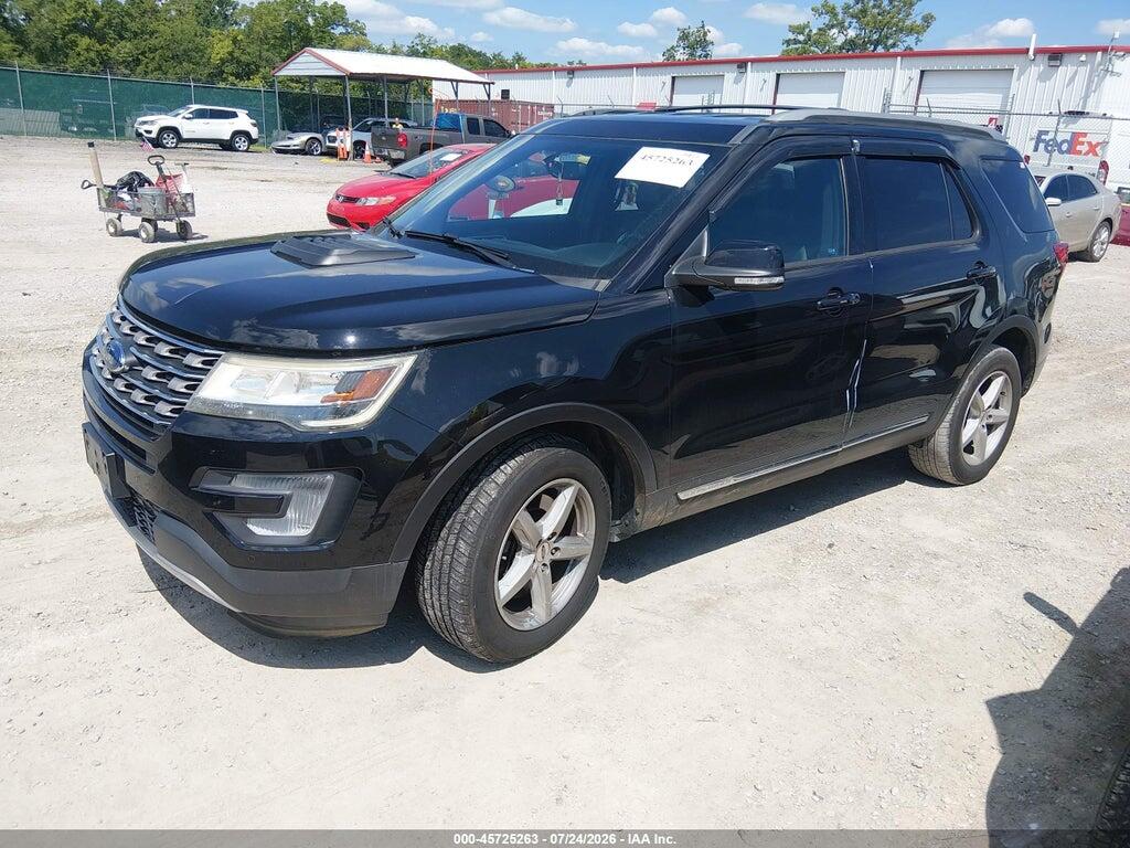 1FM5K8D86HGD09436 2017 FORD EXPLORER photo no. 2