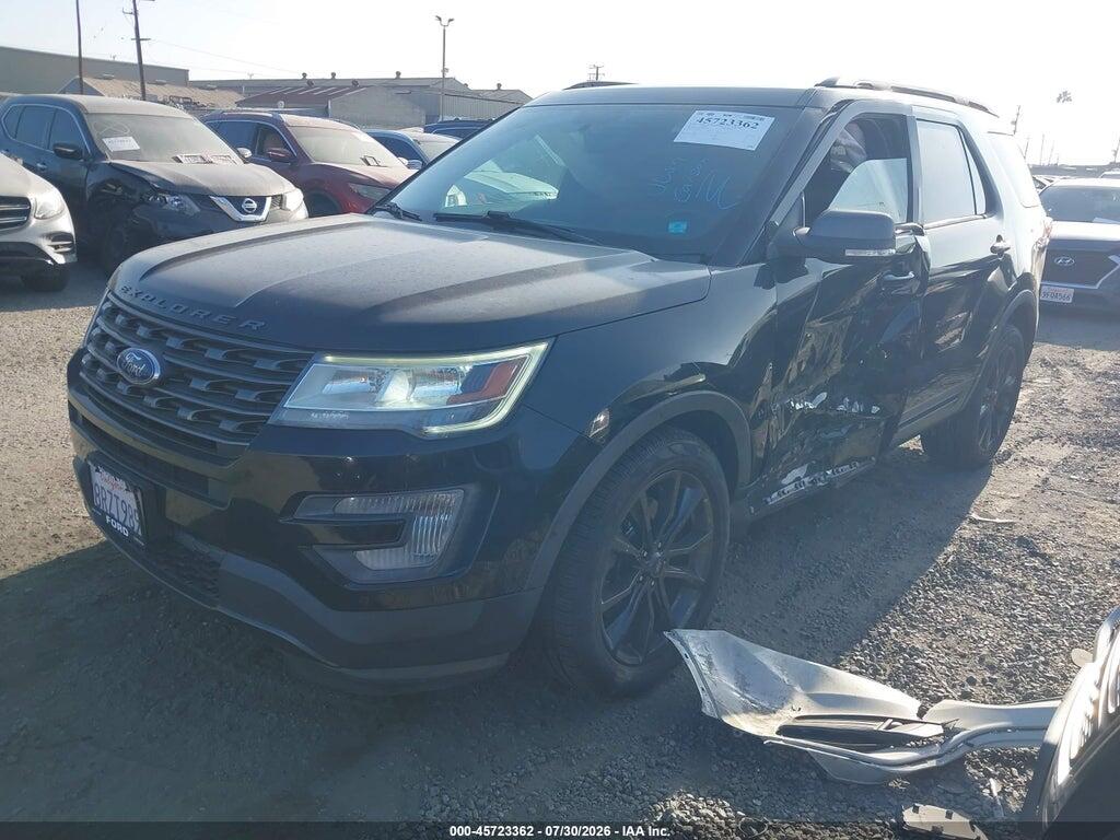 1FM5K7D86HGD12833 2017 FORD EXPLORER photo no. 2
