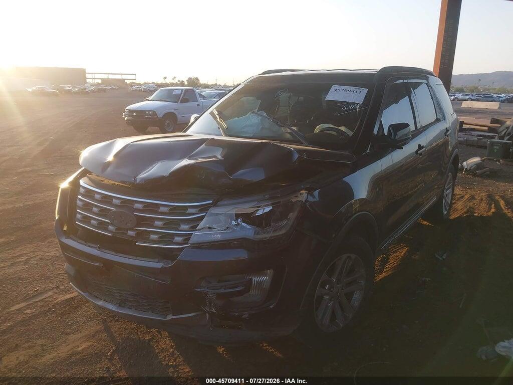 1FM5K7D89HGA61368 2017 FORD EXPLORER photo no. 2