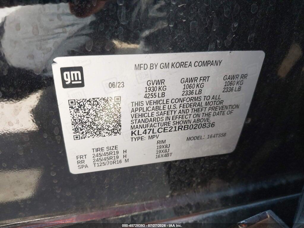 KL47LCE21RB020836 2024 BUICK ENVISTA photo no. 9