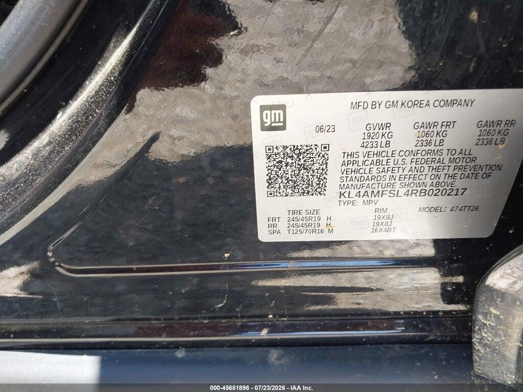 KL4AMFSL4RB020217 2024 BUICK ENCORE GX photo no. 9