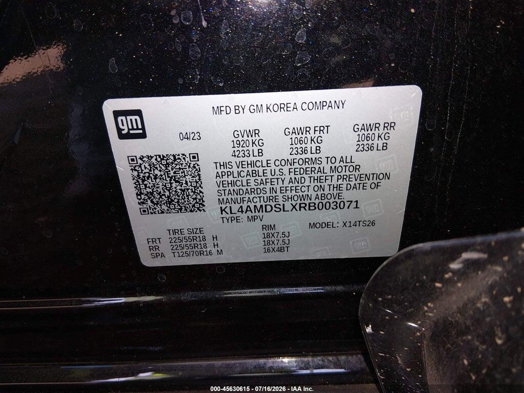 KL4AMDSLXRB003071 2024 BUICK ENCORE GX photo no. 9