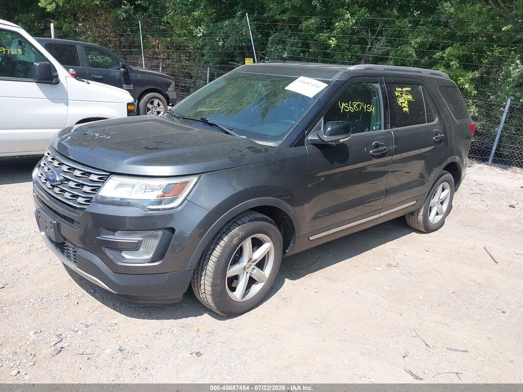 1FM5K8D86HGD64808 2017 FORD EXPLORER photo no. 2