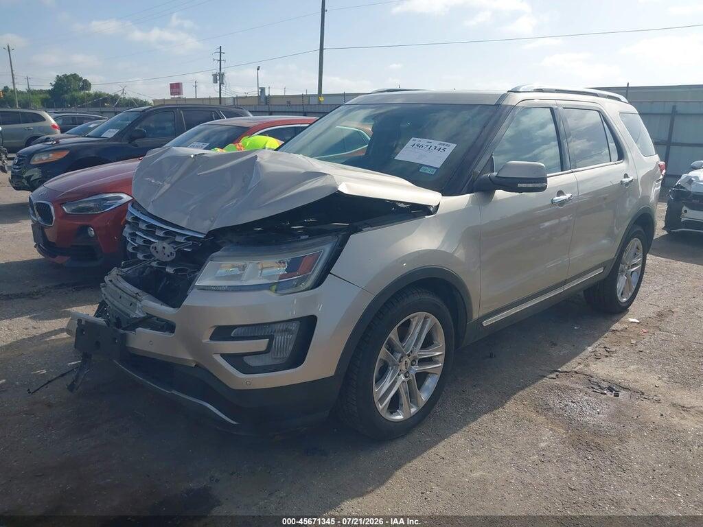 1FM5K7F89HGA58595 2017 FORD EXPLORER photo no. 2