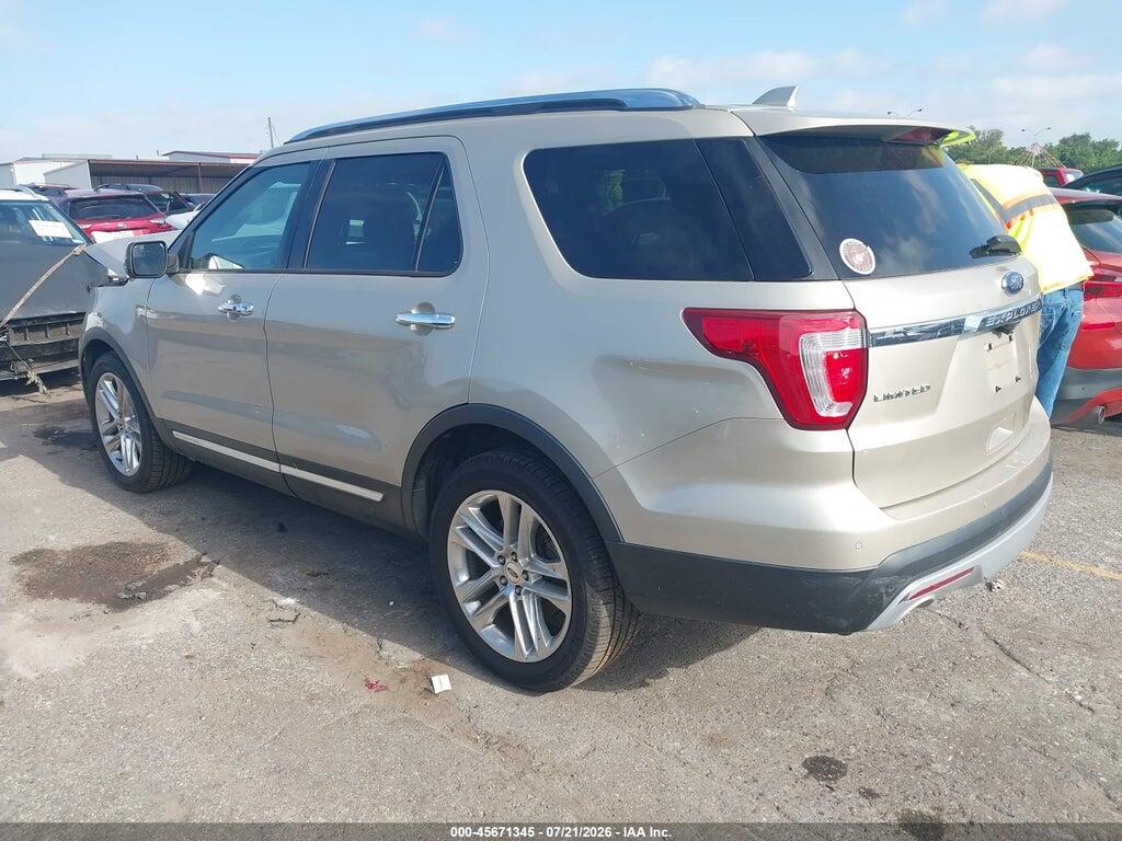 1FM5K7F89HGA58595 2017 FORD EXPLORER photo no. 3
