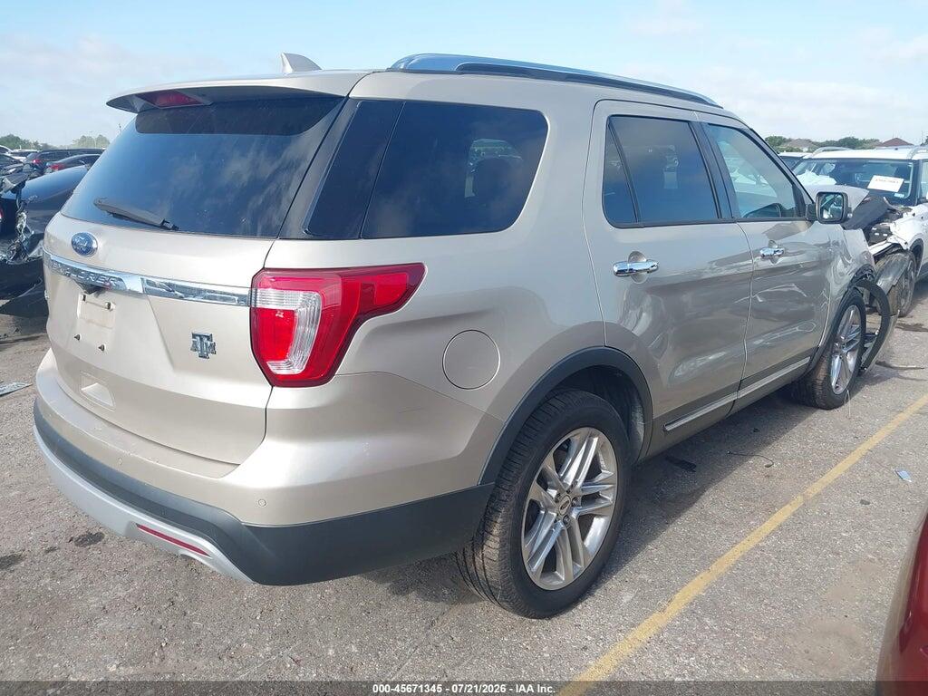 1FM5K7F89HGA58595 2017 FORD EXPLORER photo no. 4