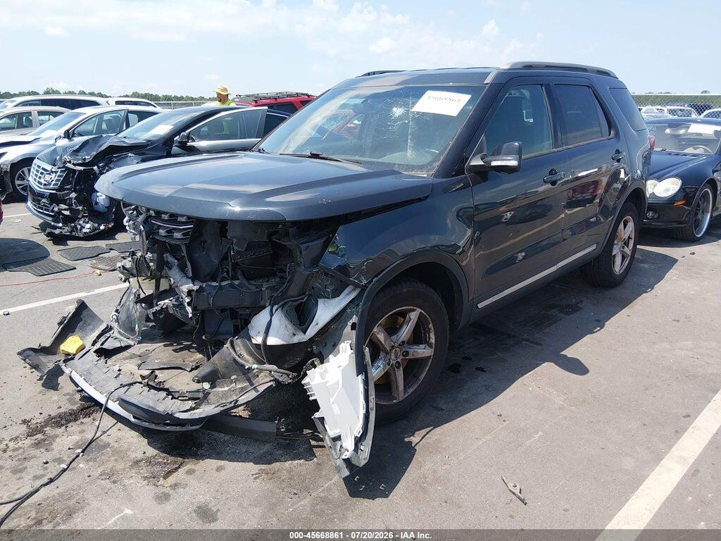 1FM5K8D85HGA67609 2017 FORD EXPLORER photo no. 2