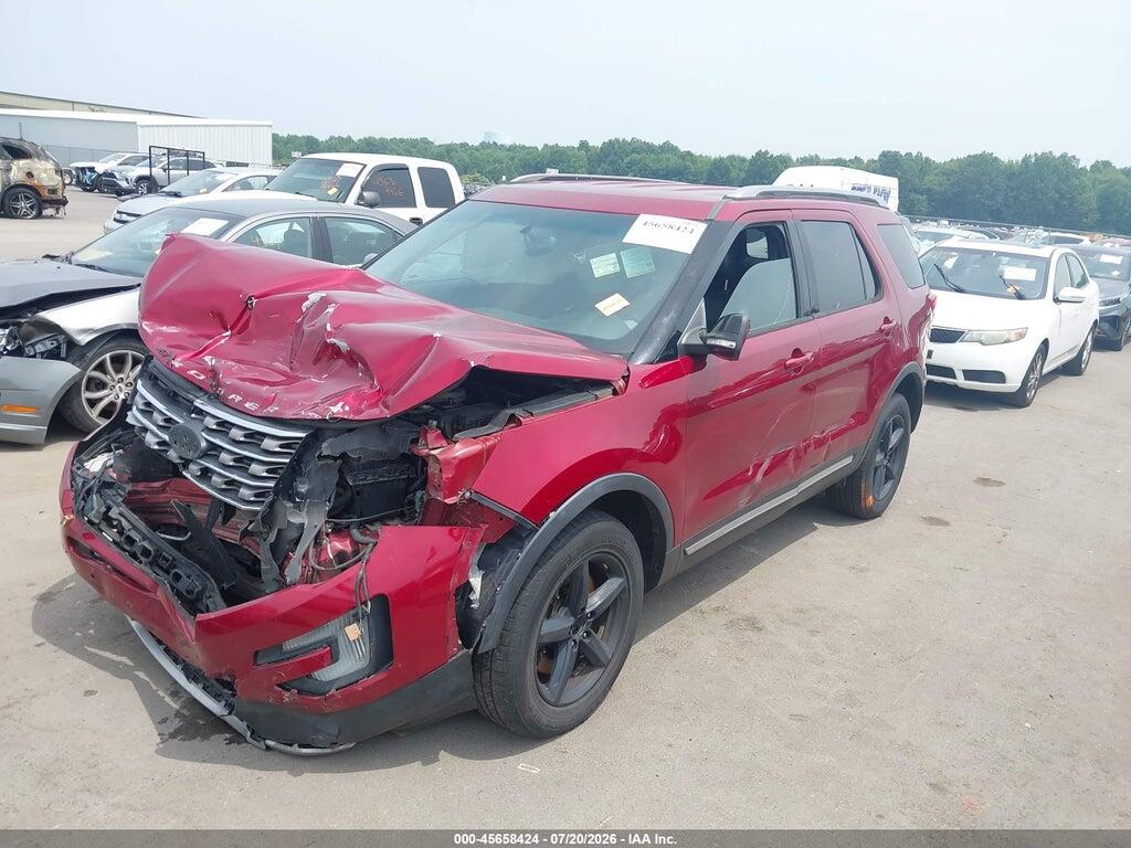 1FM5K8D84HGA67987 2017 FORD EXPLORER photo no. 2