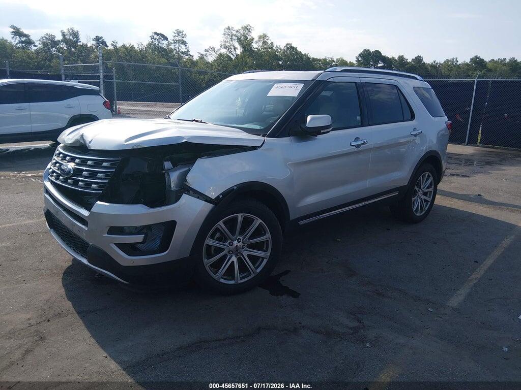 1FM5K7F84HGE32742 2017 FORD EXPLORER photo no. 2