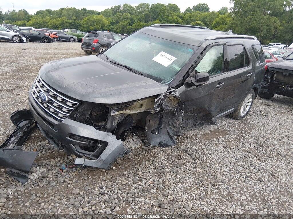 1FM5K7D86HGA66561 2017 FORD EXPLORER photo no. 2