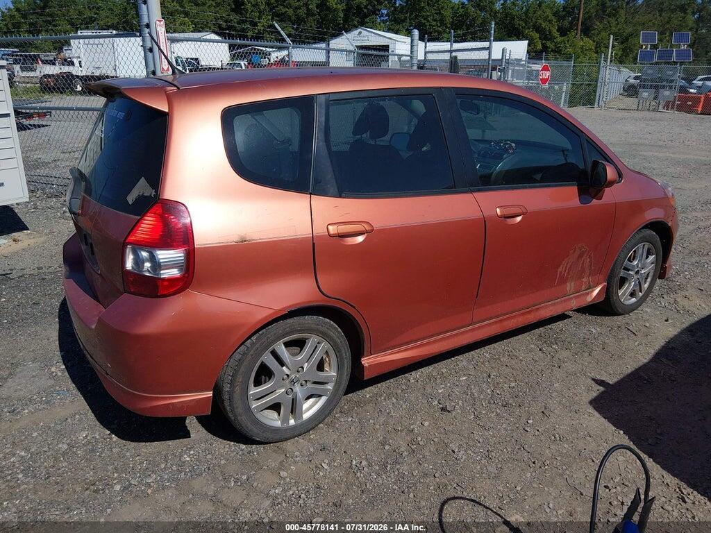 JHMGD38628S070448 2008 HONDA FIT photo no. 4