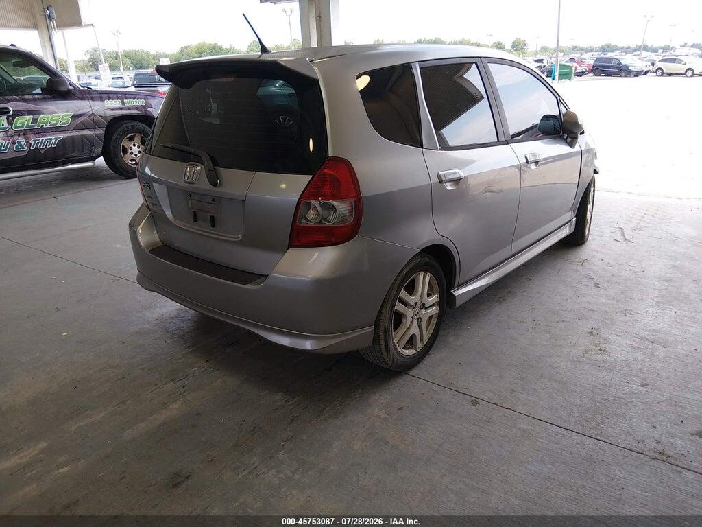JHMGD38698S033557 2008 HONDA FIT photo no. 4