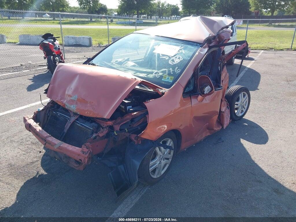 JHMGD38668S038716 2008 HONDA FIT photo no. 2