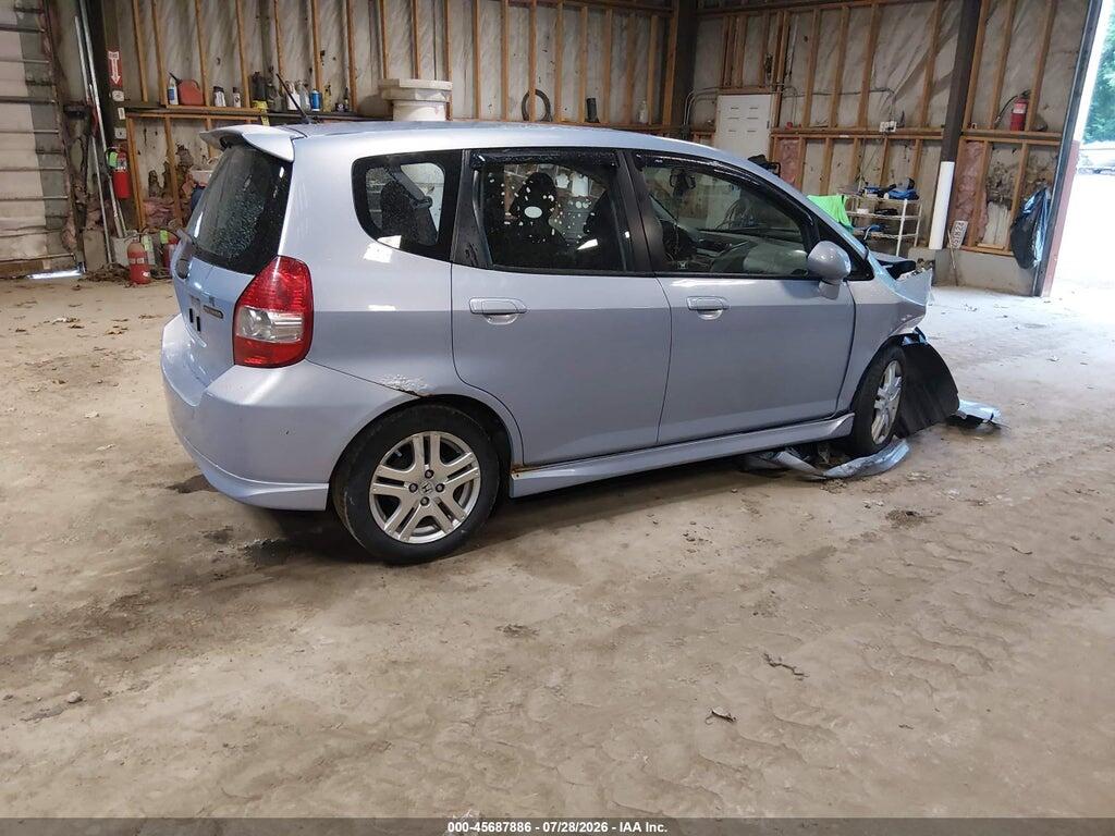 JHMGD38698S010098 2008 HONDA FIT photo no. 4