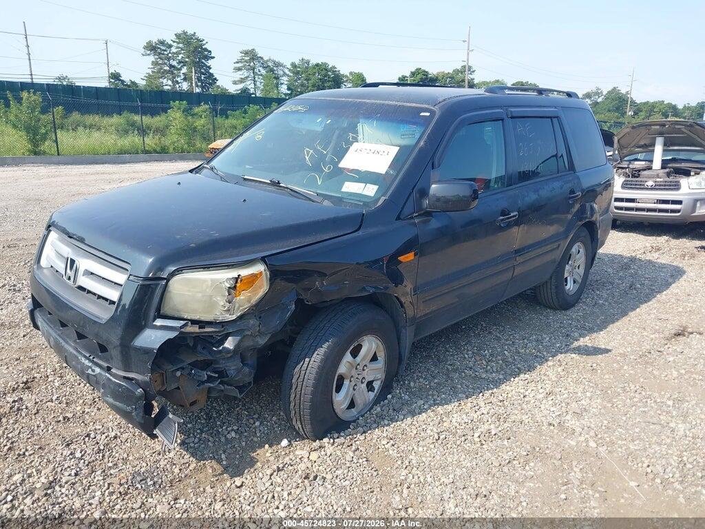 5FNYF18278B057287 2008 HONDA PILOT photo no. 2