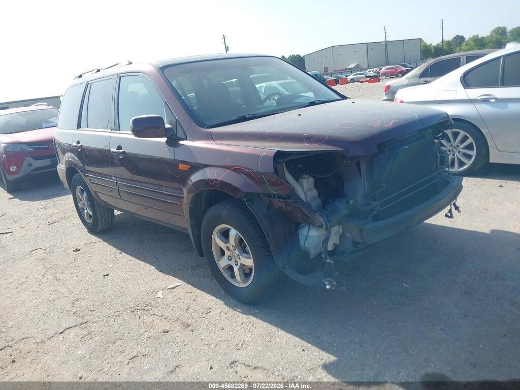 5FNYF28598B014621 2008 HONDA PILOT photo no. 1