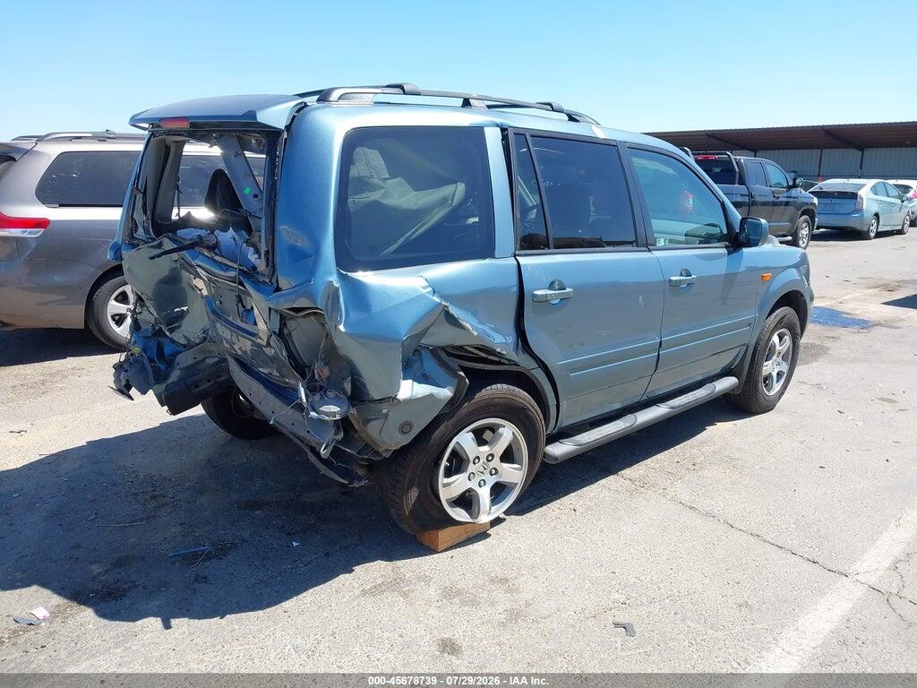 5FNYF18798B028756 2008 HONDA PILOT photo no. 4