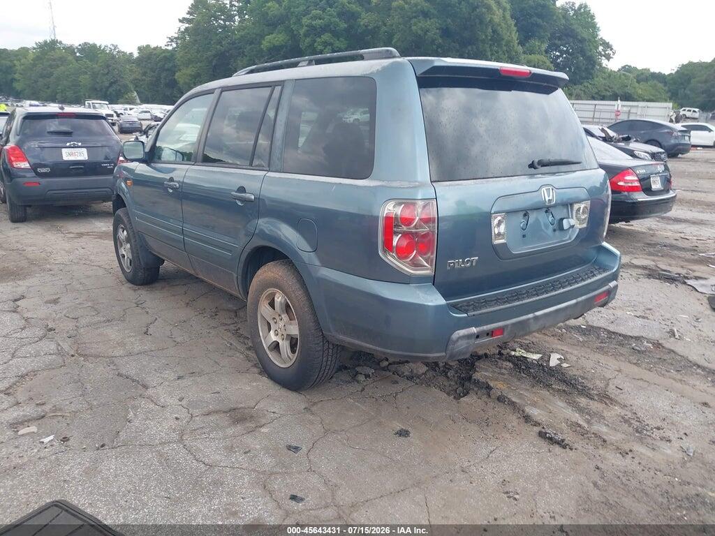 5FNYF28768B007269 2008 HONDA PILOT photo no. 3