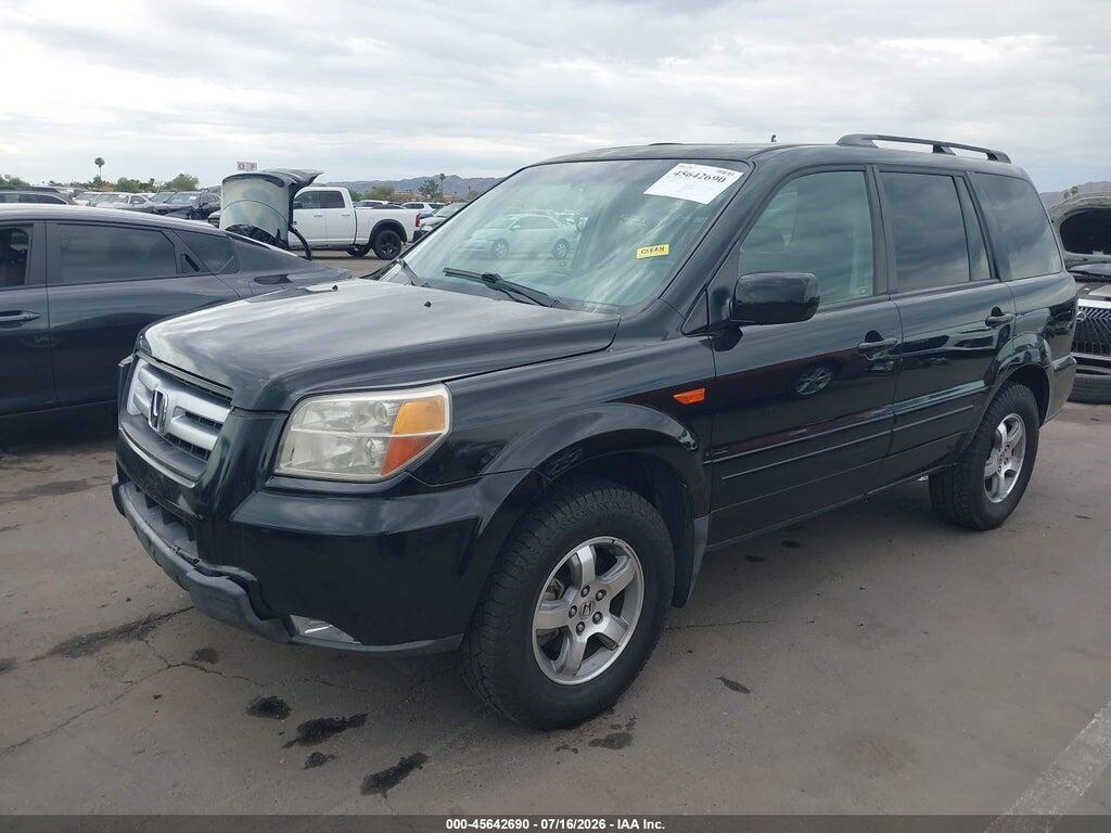 5FNYF28708B001323 2008 HONDA PILOT photo no. 2