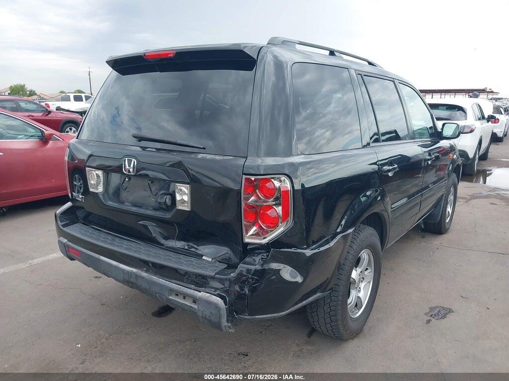 5FNYF28708B001323 2008 HONDA PILOT photo no. 6
