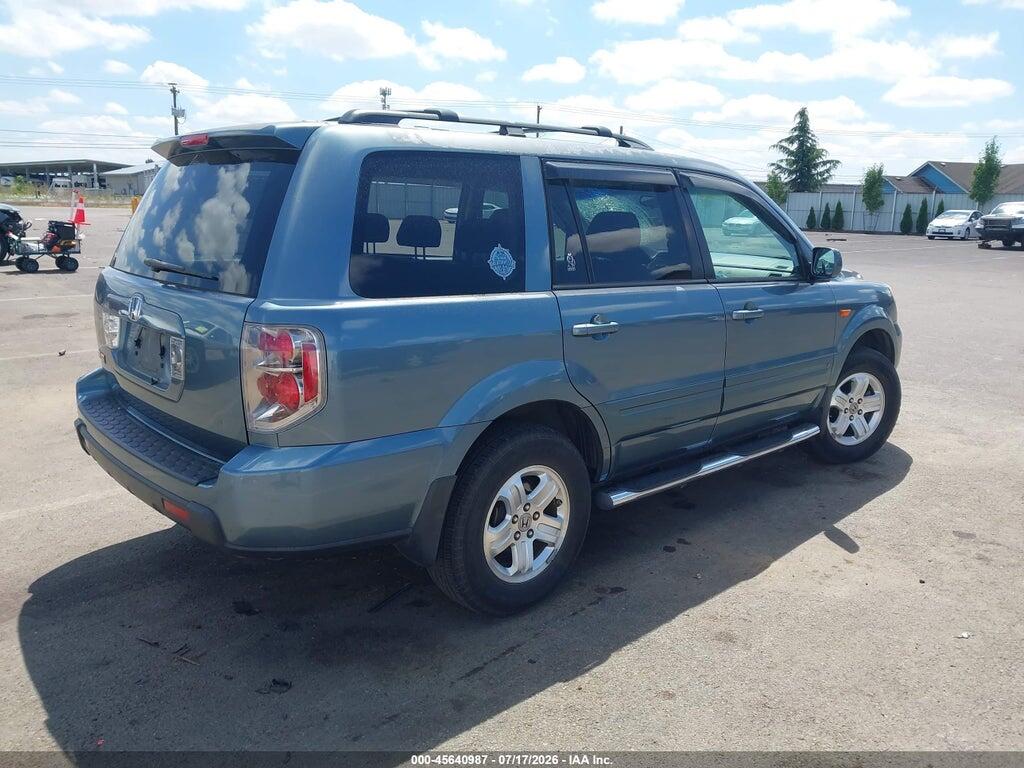 5FNYF28228B007757 2008 HONDA PILOT photo no. 4