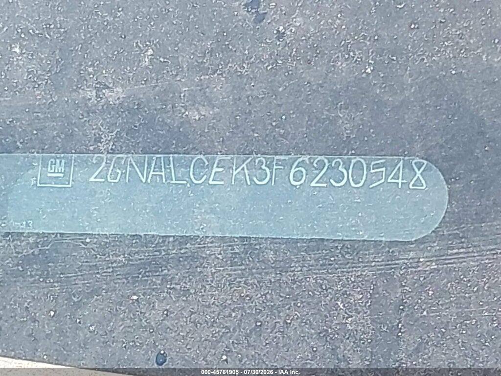 2GNALCEK3F6230548 2015 CHEVROLET EQUINOX photo no. 9