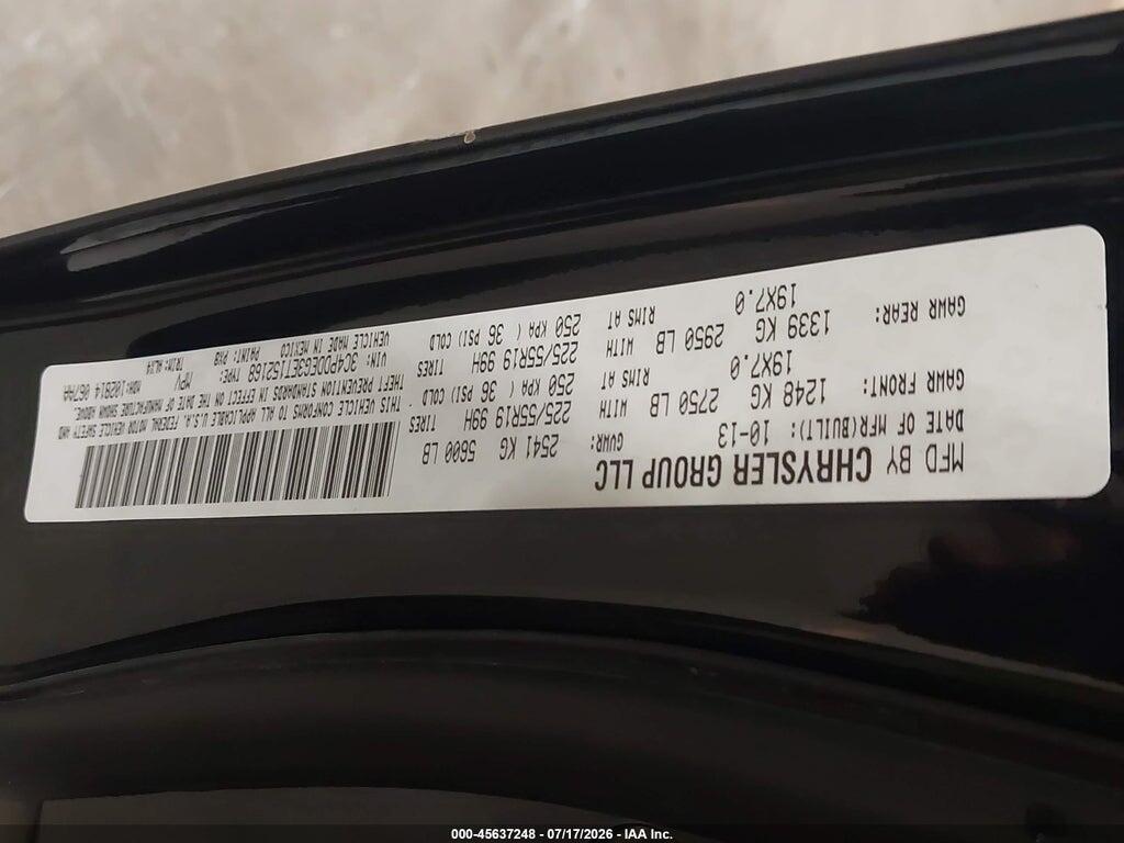3C4PDDEG3ET152168 2014 DODGE JOURNEY photo no. 9