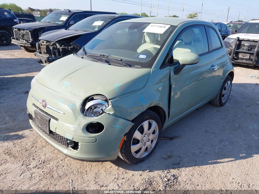 3C3CFFAR9ET262688 2014 FIAT 500 photo no. 2