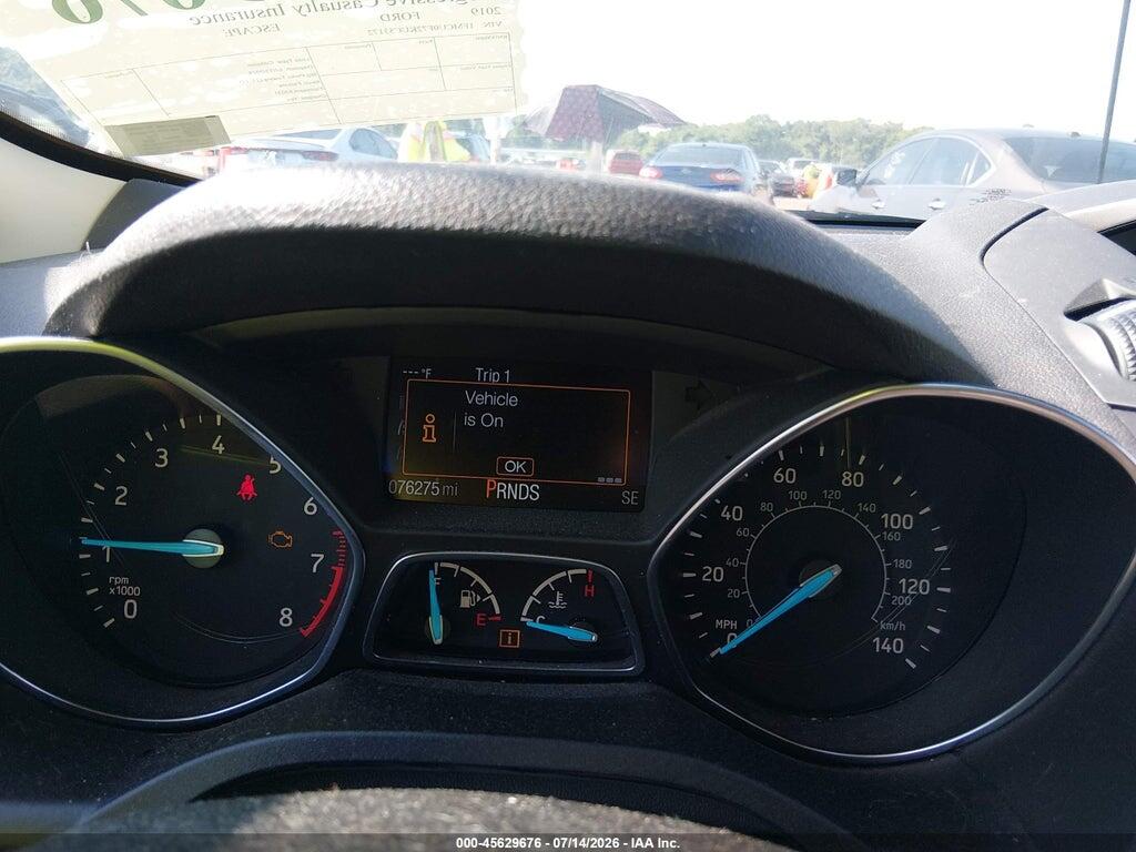 1FMCU0F72KUC53172 2019 FORD ESCAPE photo no. 7