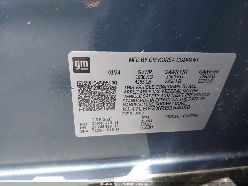 KL47LBE2XRB154660 2024 BUICK ENVISTA photo no. 9