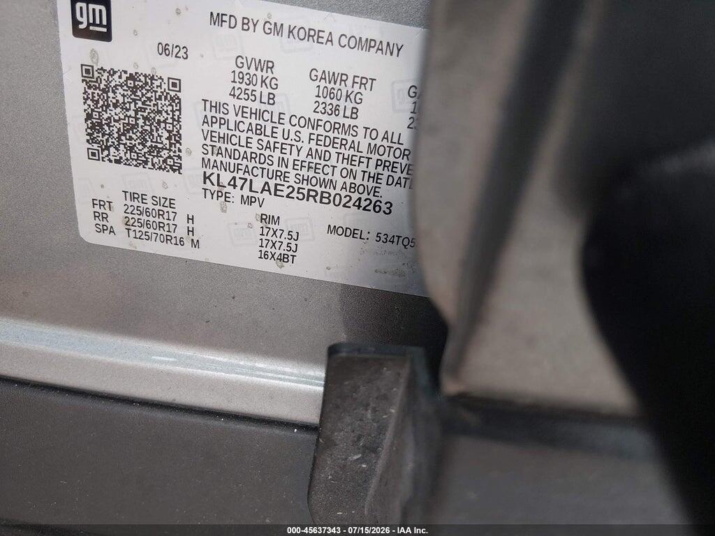KL47LAE25RB024263 2024 BUICK ENVISTA photo no. 9