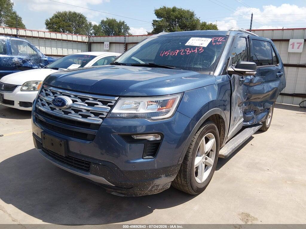 1FM5K7D88KGA07888 2019 FORD EXPLORER photo no. 2